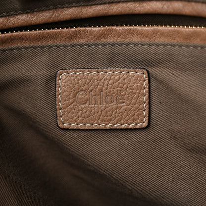 Chloe Calfskin Large Marcie Satchel Nut 6 of 13