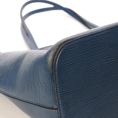 Louis Vuitton Epi Neverfull MM Blue Celeste 14 of 16