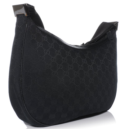 Gucci Monogram Messenger Bag Black 3 of 9