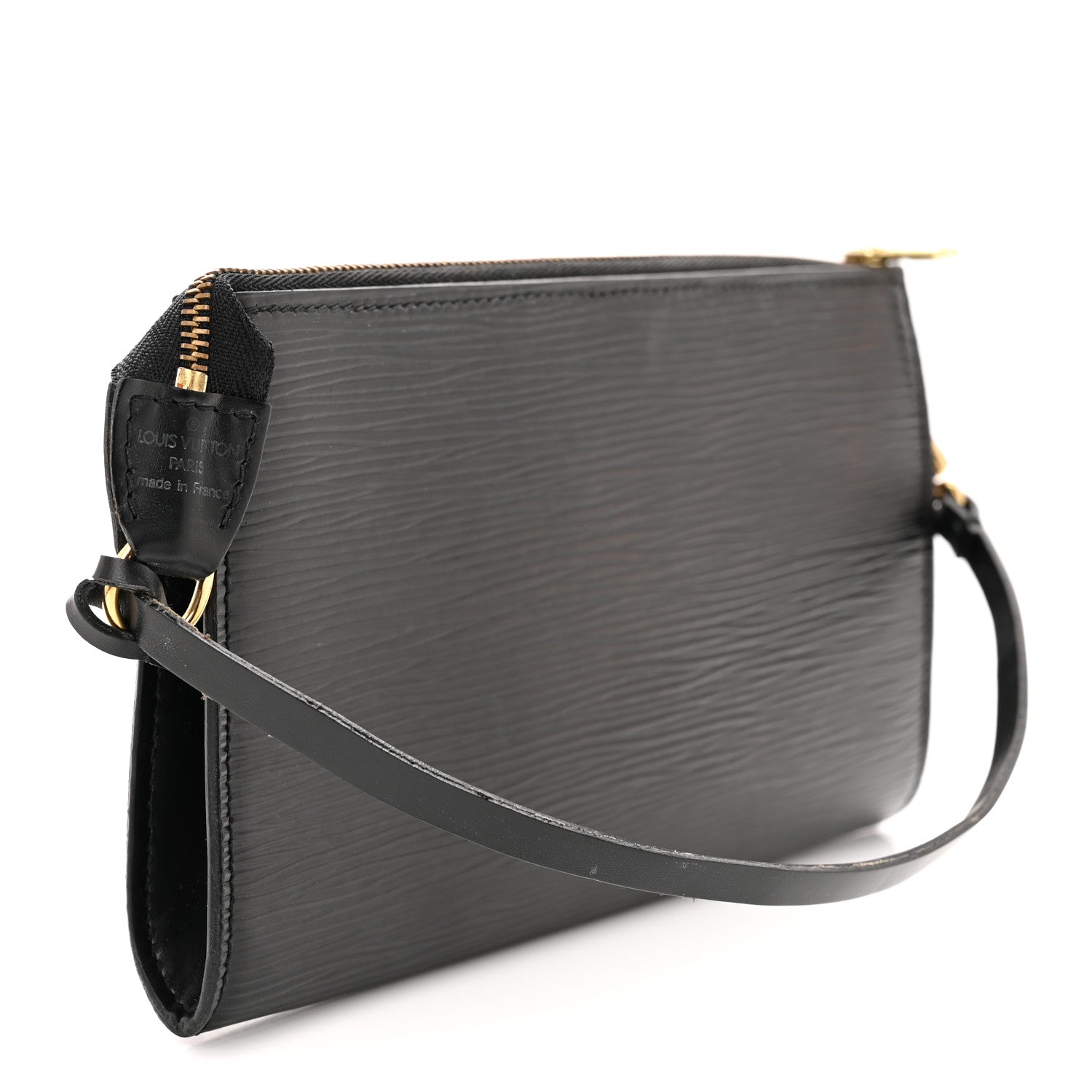 Louis Vuitton Epi Pochette Accessories 24 Black 3 of 10