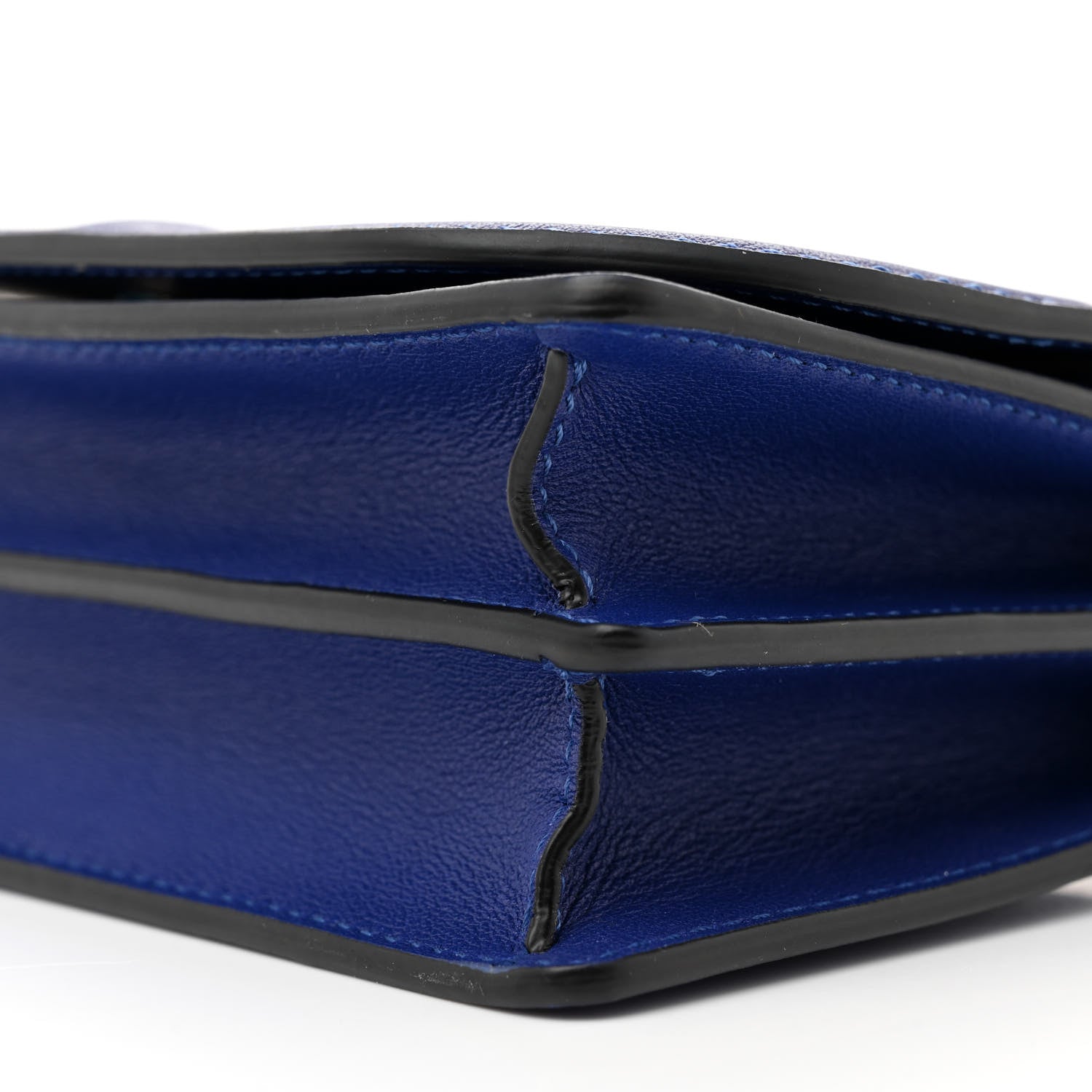 Valentino Garavani Calfskin VLogo Crossbody Blue 9 of 11