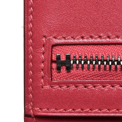 Hermes Tadelakt Bearn Gusset Wallet Rose Azalee 9 of 10