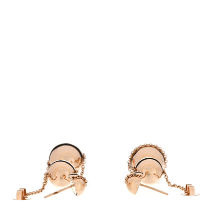 Tiffany 18K Rose Gold Hardwear Triple Drop Earrings 3 of 4