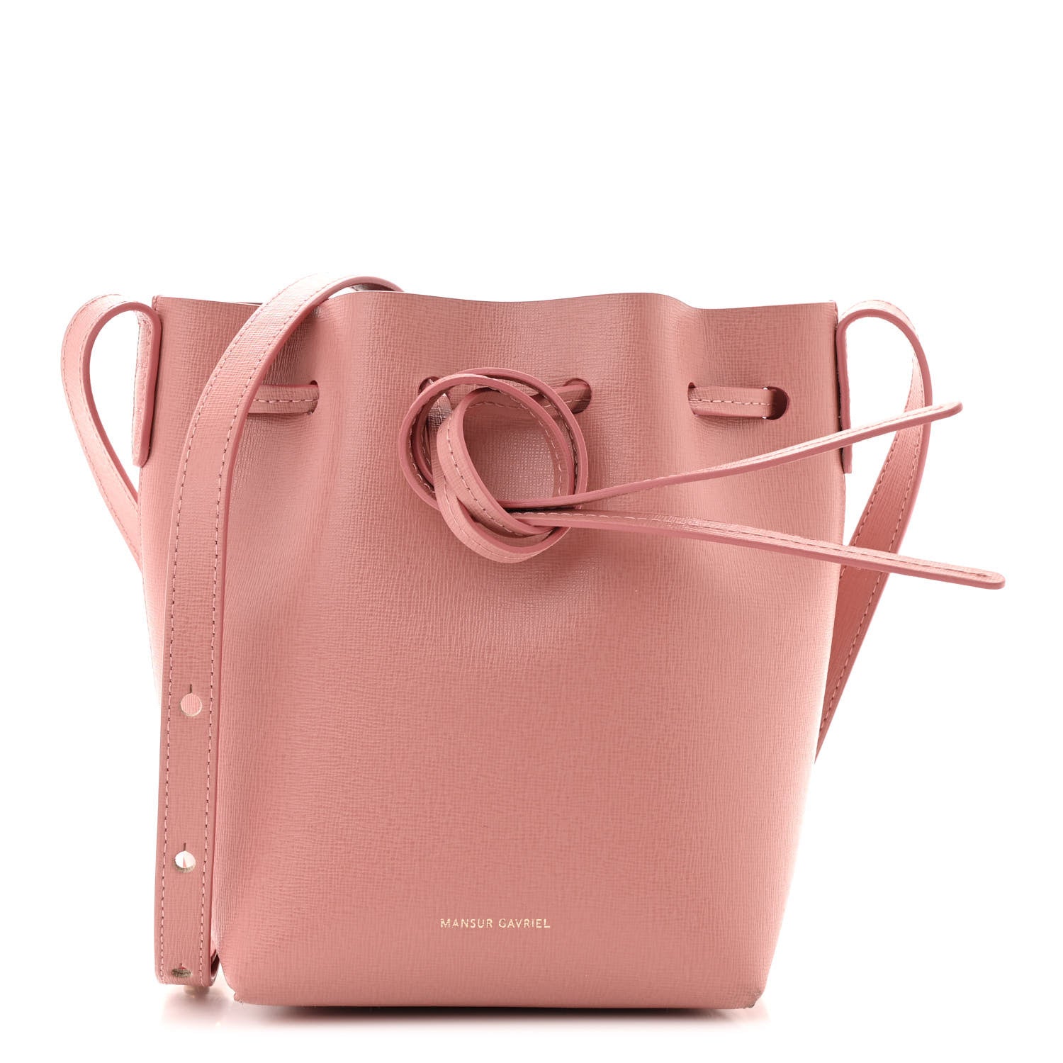 Mansur Gavriel Saffiano Mini Mini Bucket Bag Confetto 1 of 11