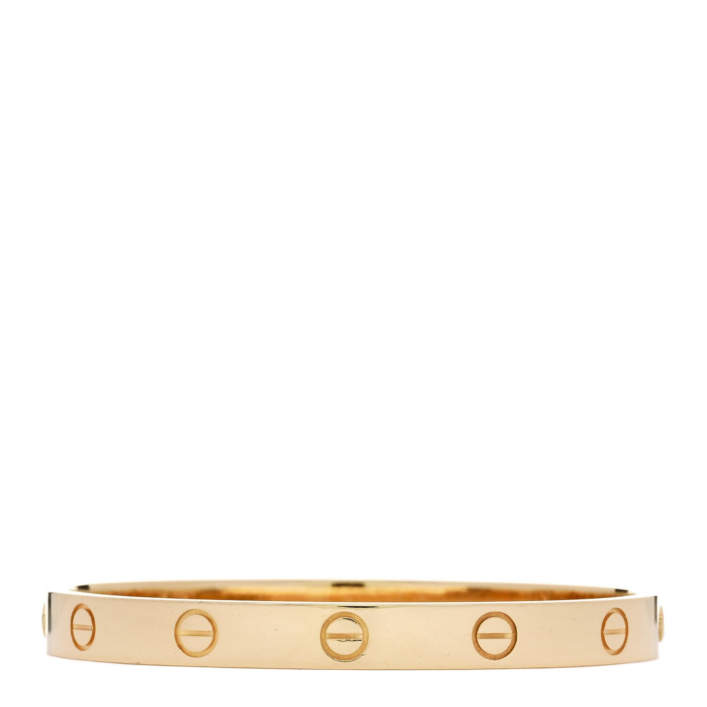 18K Yellow Gold LOVE Bracelet 16