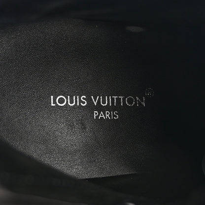 Louis Vuitton Calfskin Monogram Star Trail Ankle Boots 38.5 Black 10 of 11
