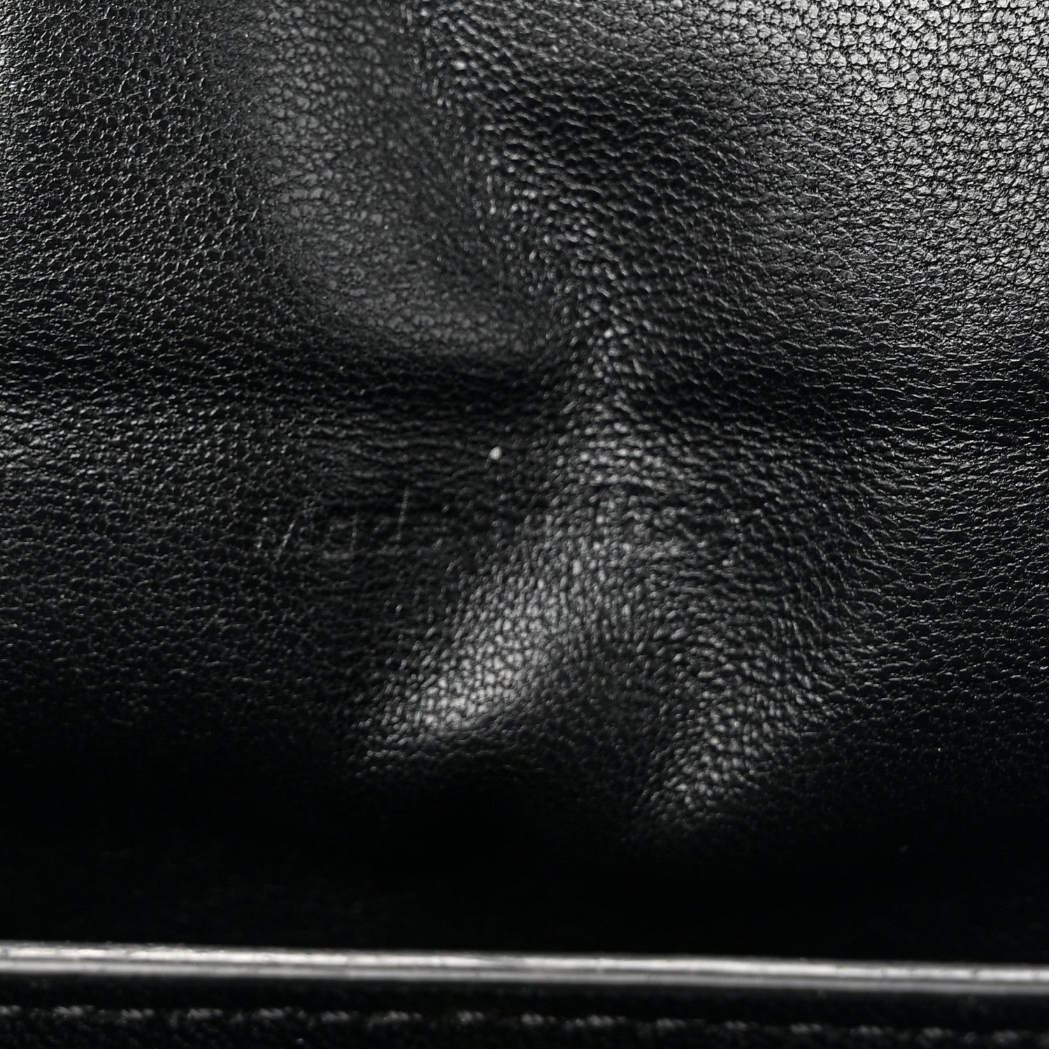 Celine Grained Calfskin Large Trotteur Black 8 of 14