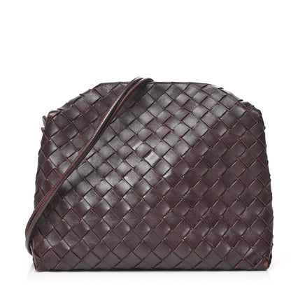 Bottega Veneta Nappa Intrecciato Medium Loop Camera Bag Grape 1 of 5