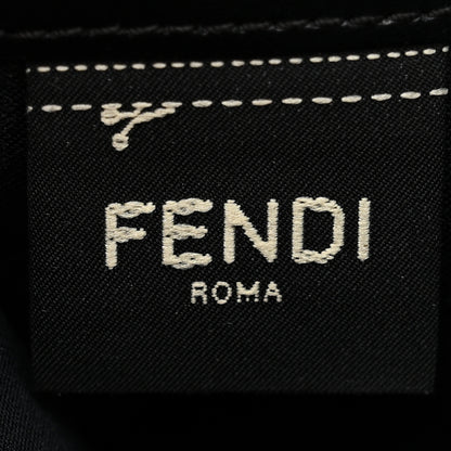 Fendi Vitello Cruise F is Fendi Compact Bi-Fold Wallet Black 7 of 8