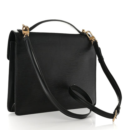 Louis Vuitton Epi Monceau Black 3 of 12