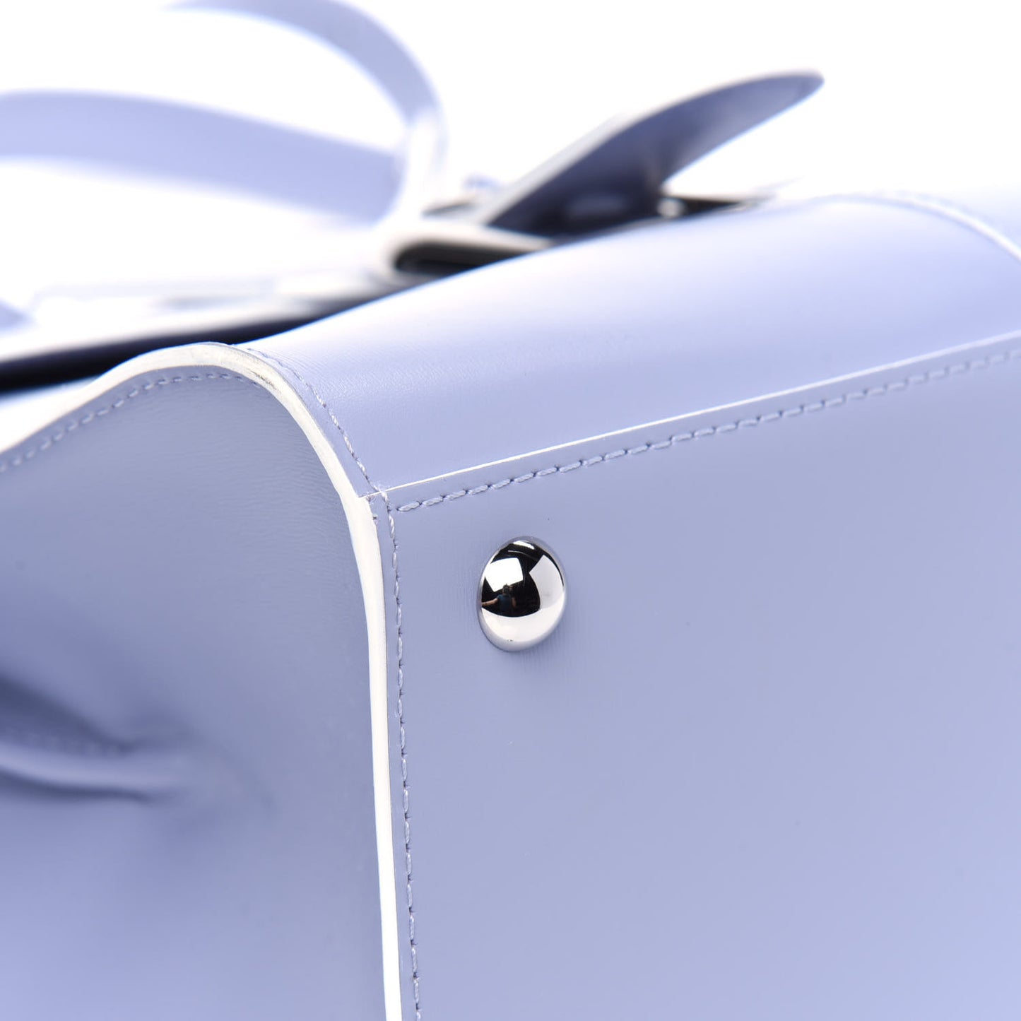 Box Calfskin MM Brillant Satchel Lilac