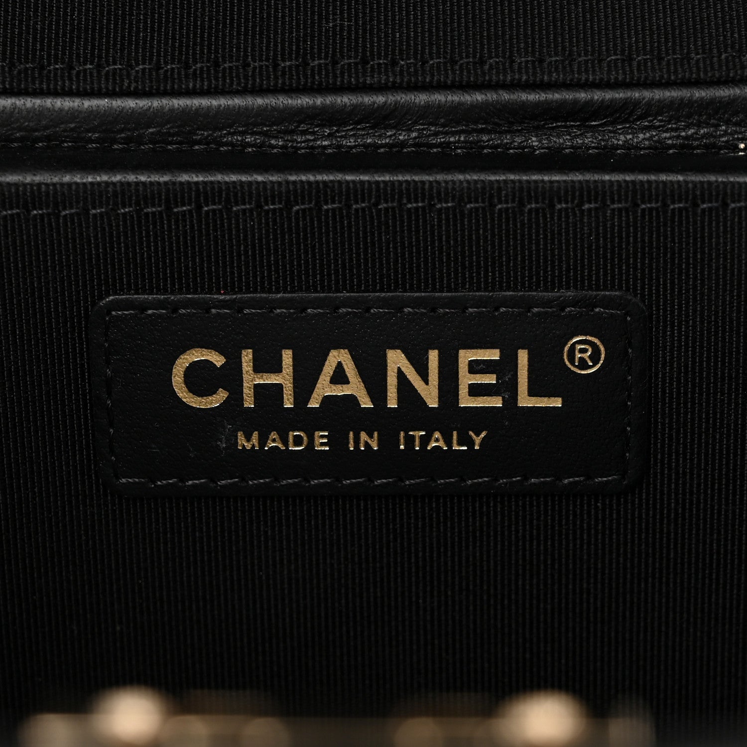 Chanel Lambskin Quilted Vendome Case Black 6 of 10