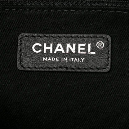 Chanel Mixed Fibers Small Deauville Tote Black 8 of 9