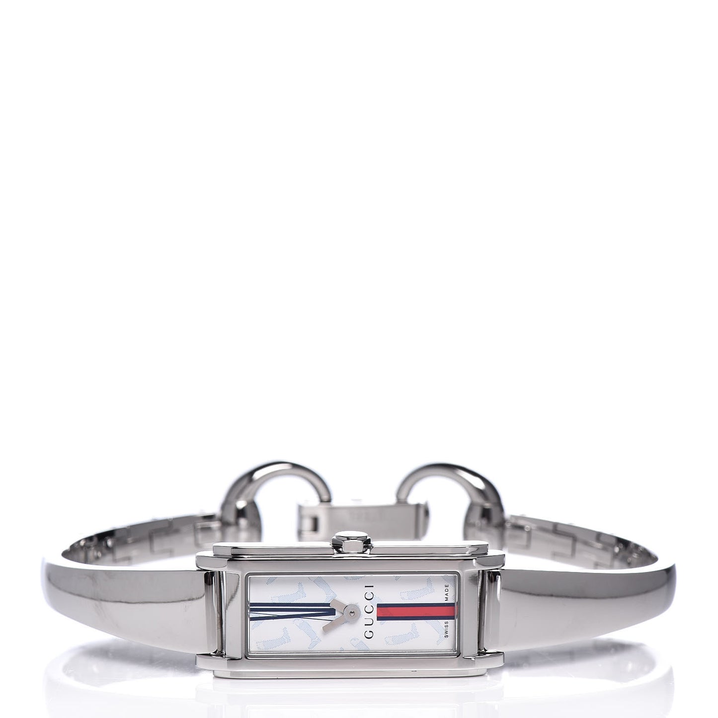 Stainless Steel 14mm 109 Horsebit Web Quartz Watch