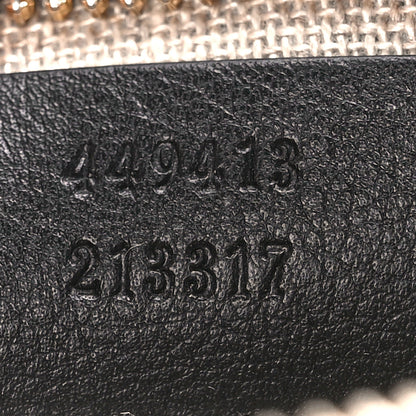 Gucci Microguccissima Mini Bree Messenger Bag Black 7 of 11