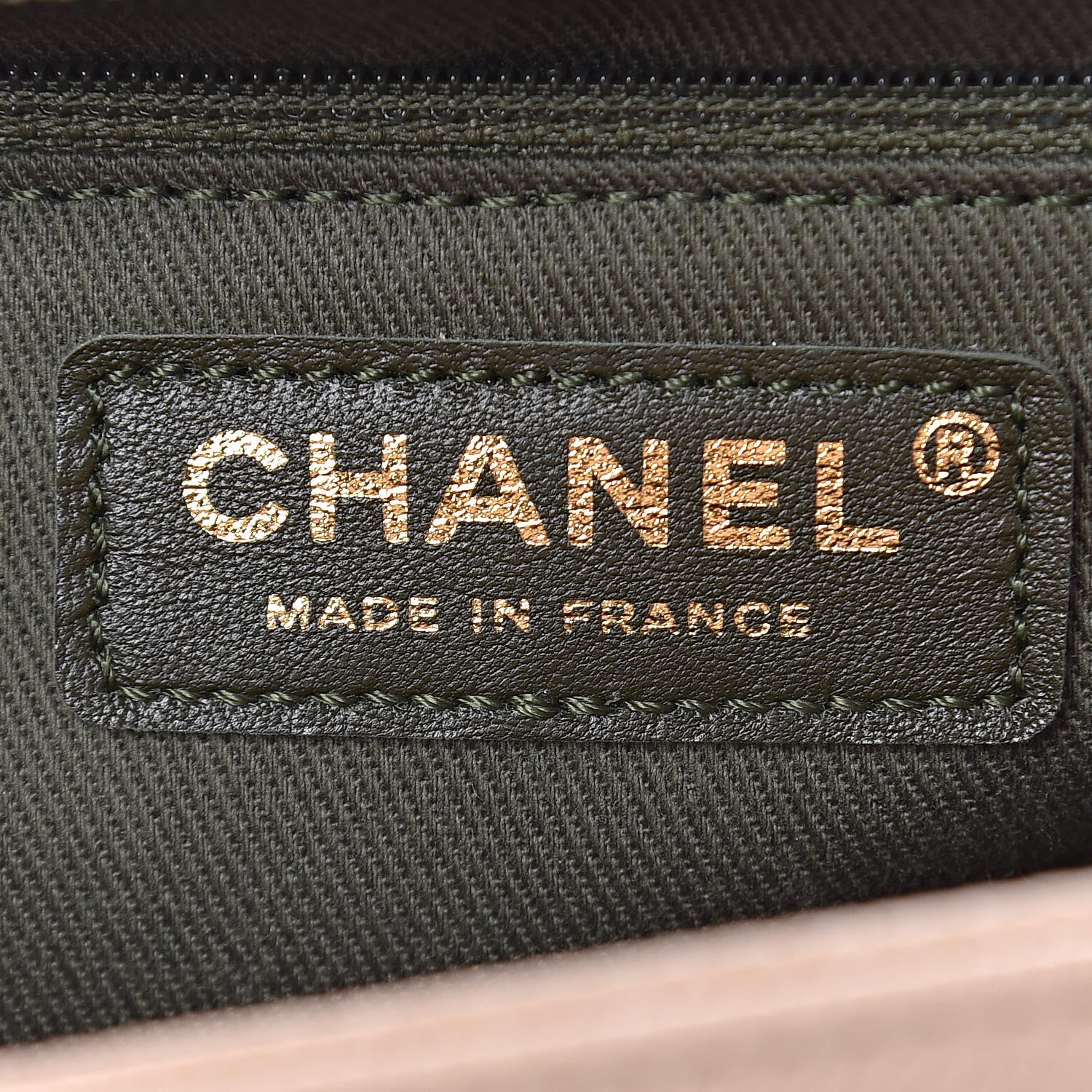 Chanel Caviar Quilted New Medium Boy Flap Beige Clair 7 of 10