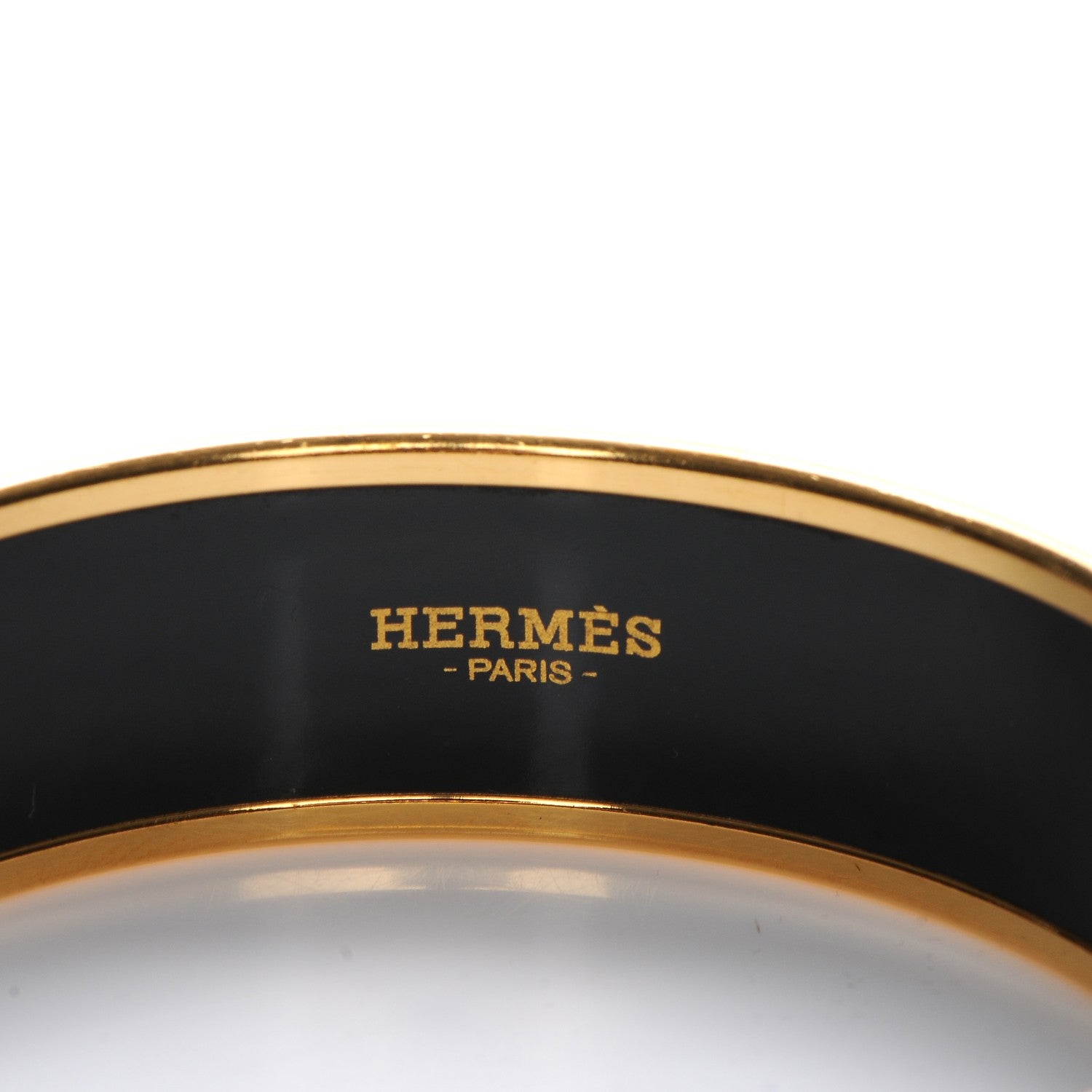 Hermes Enamel Printed Della Cavalleria Wide Bracelet 65 Foret 4 of 6