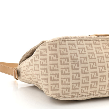 Fendi Zucchino Vitello Mama Baguette Beige Tortora 8 of 9