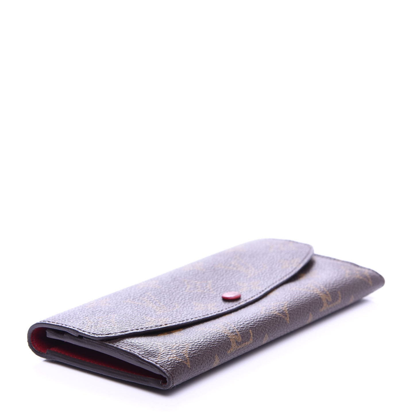 Monogram Emilie Wallet Red
