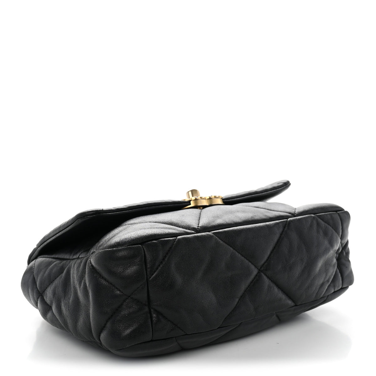 Chanel Lambskin Quilted Medium Chanel 19 Flap Black 4 of 10