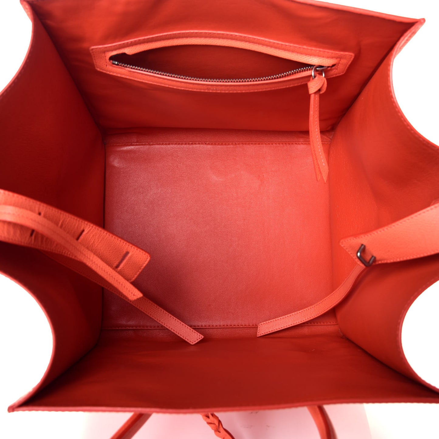 Grained Calfskin Medium Phantom Luggage Coral