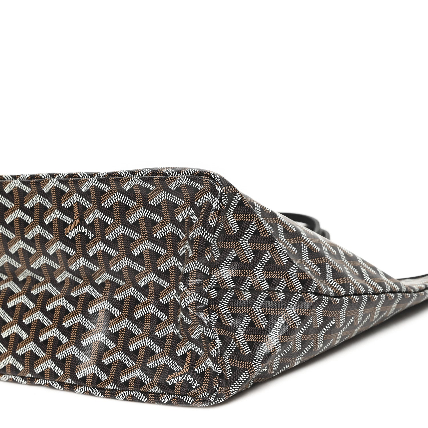 Goyard Goyardine Saint Louis PM Black 1842272 – FASHIONPHILE