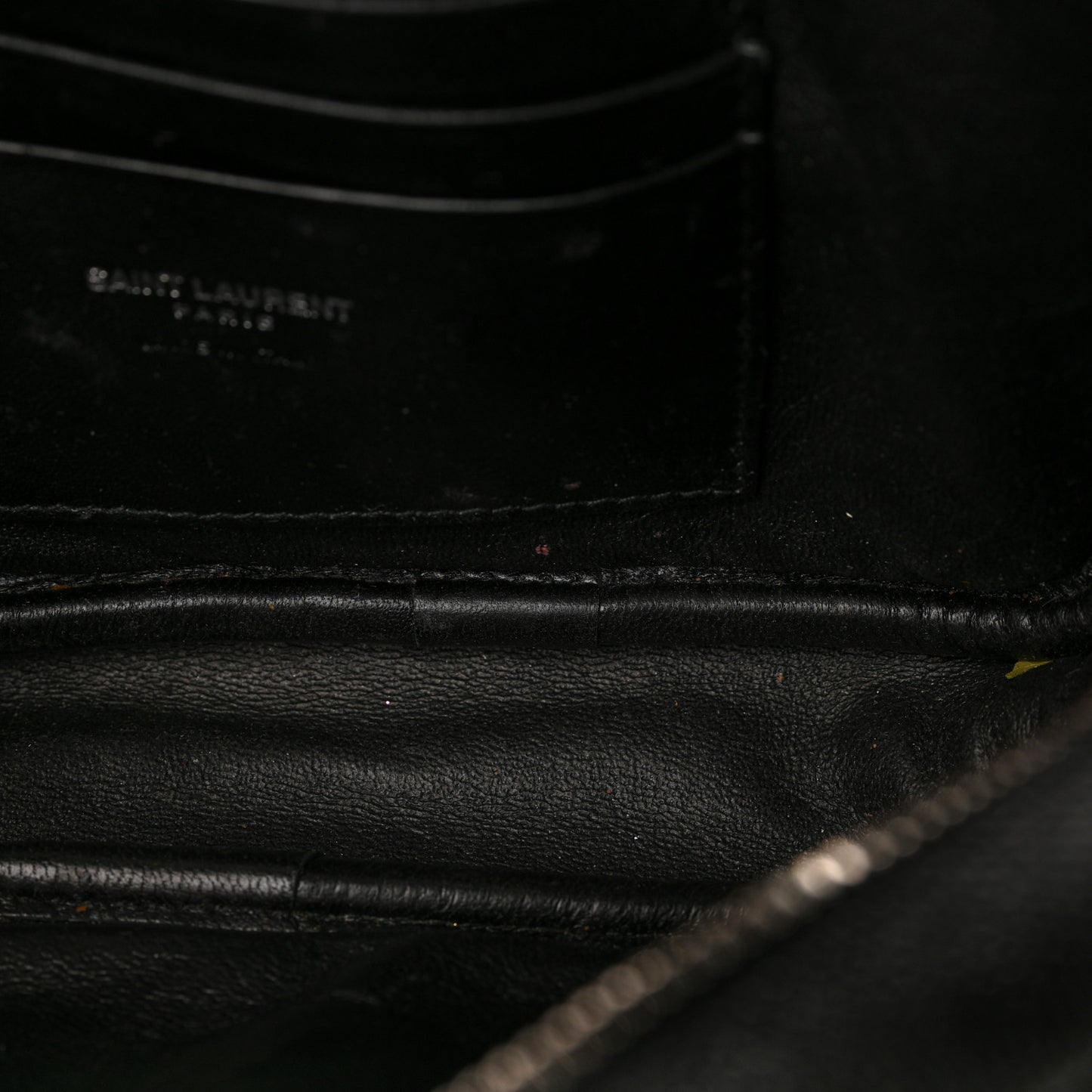 Grain De Poudre Matelasse Monogram Mini Lou Camera Bag Black