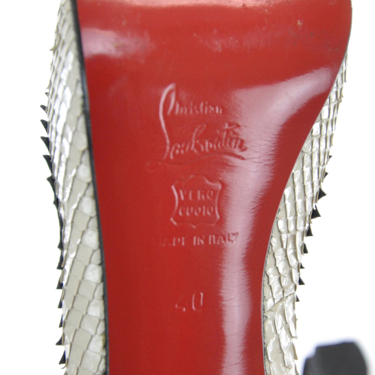 Pitone Python Jaws 120 Platform Pumps 40