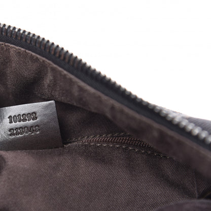 Gucci Canvas Monogram Shoulder Bag Brown 9 of 10