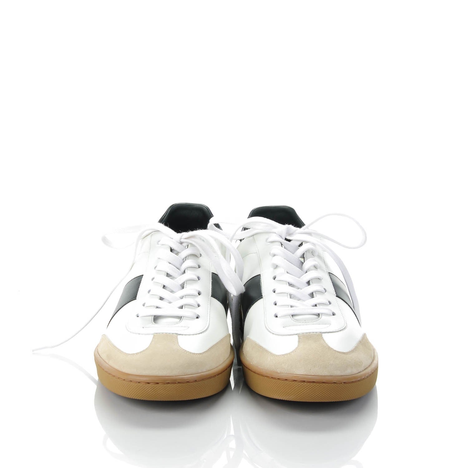 Saint Laurent Calfskin Wolly Sneakers 43.5 Geyser 2 of 7