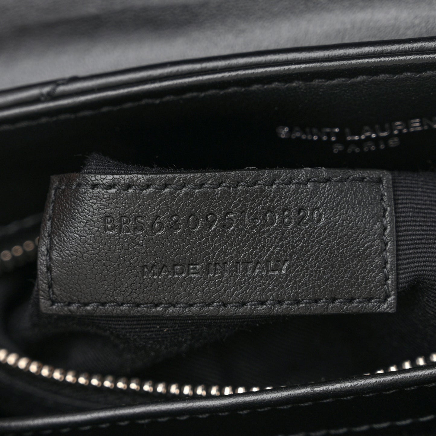 Calfskin Y Quilted Monogram Toy Loulou Crossbody Satchel Black