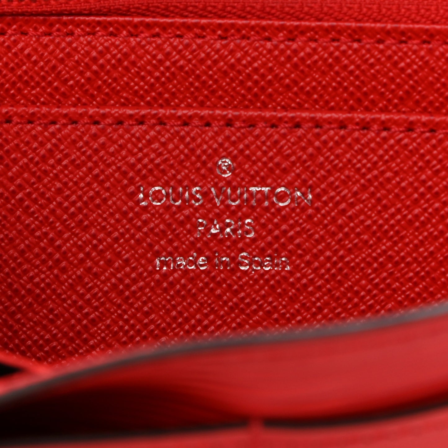 Epi Louise Wallet Coquelicot