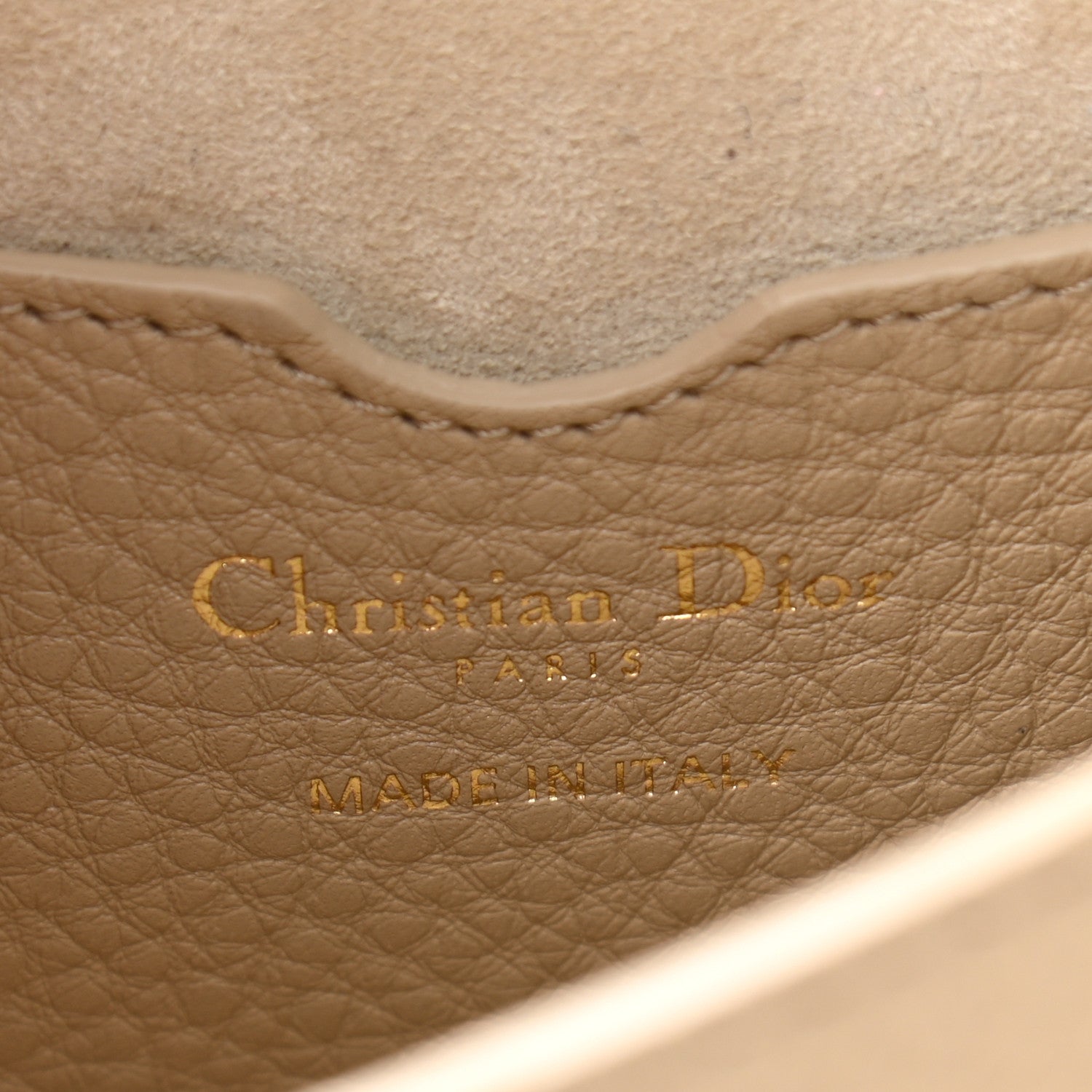 Christian Dior Grained Calfskin Medium Bobby Flap Beige 6 of 13