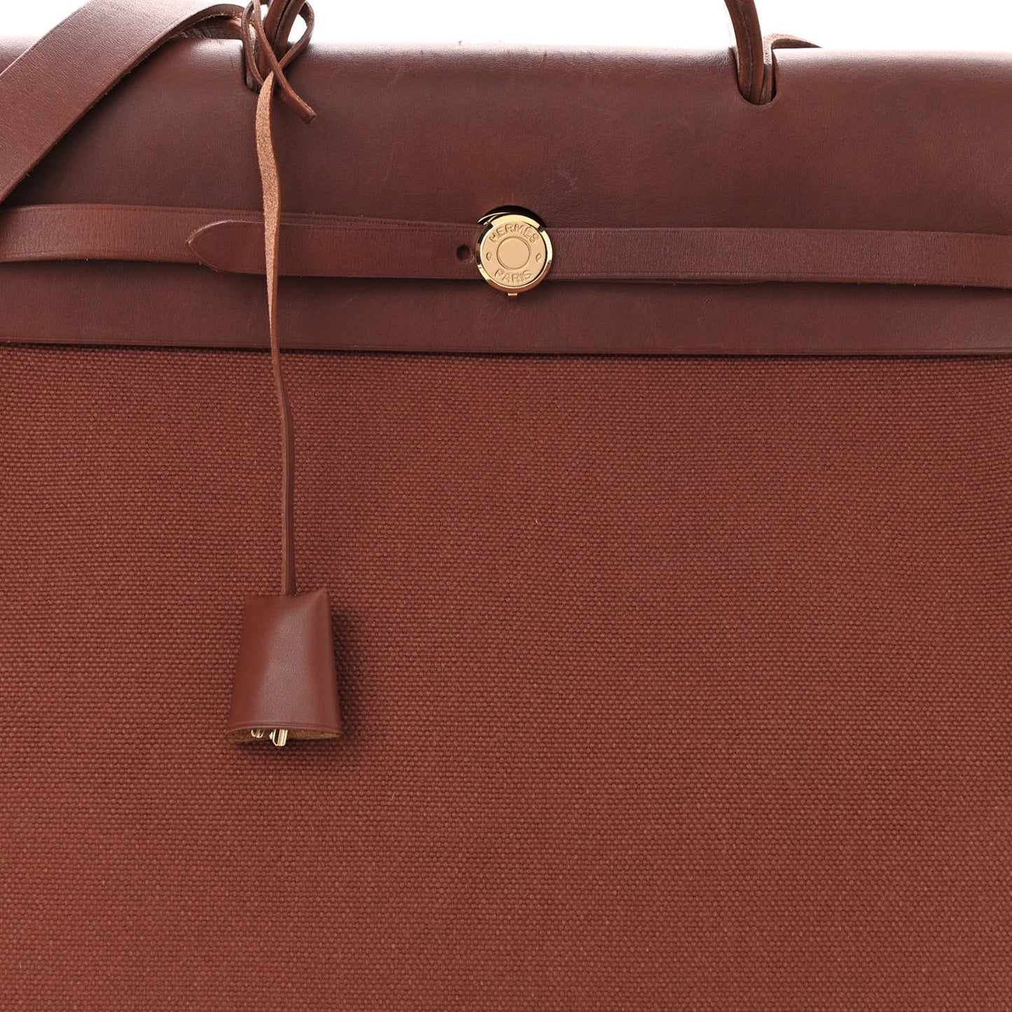 Toile Calfskin Herbag 39 GM Rouge H