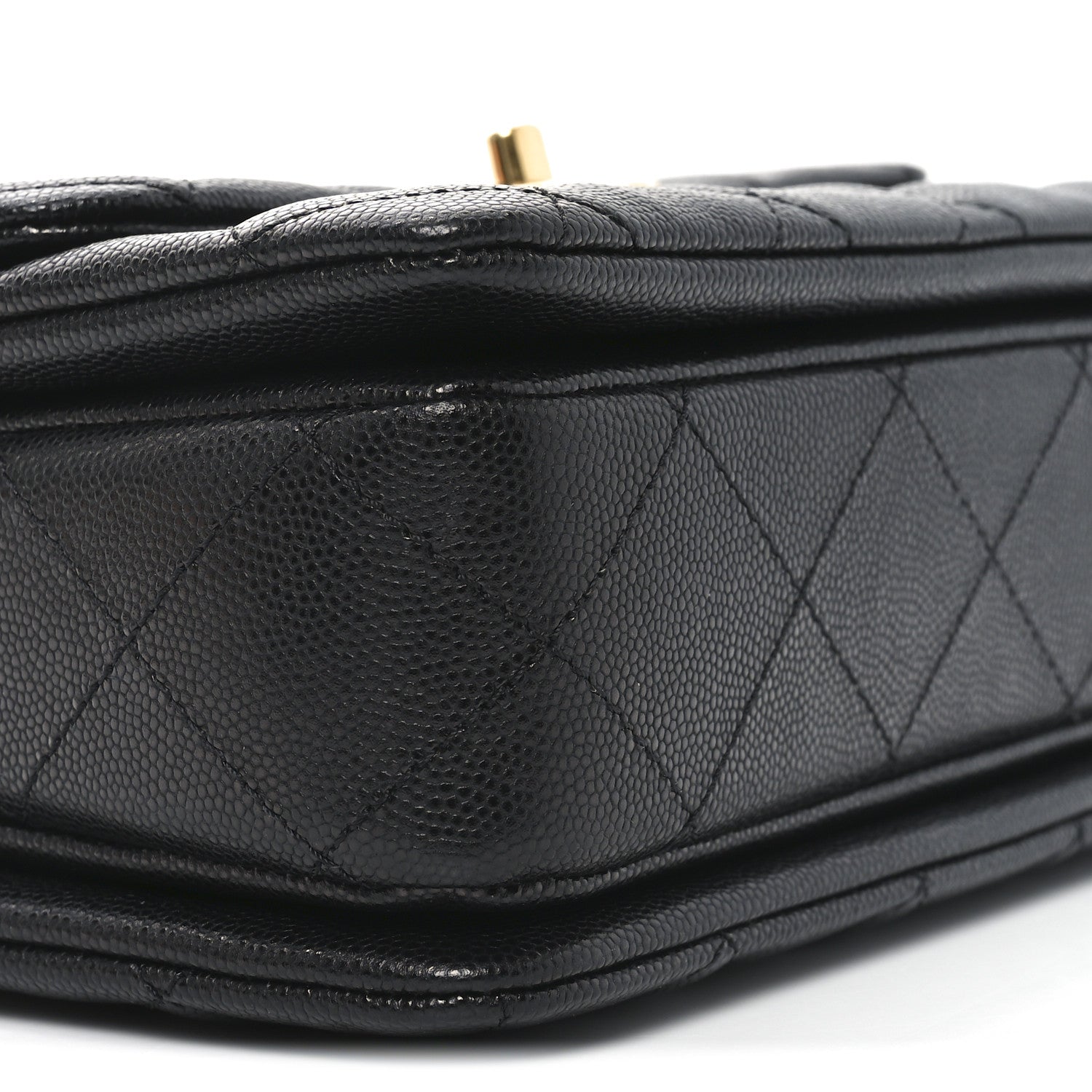 Chanel Caviar Quilted Mini Coco First Flap Black 9 of 11