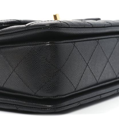 Chanel Caviar Quilted Mini Coco First Flap Black 9 of 11