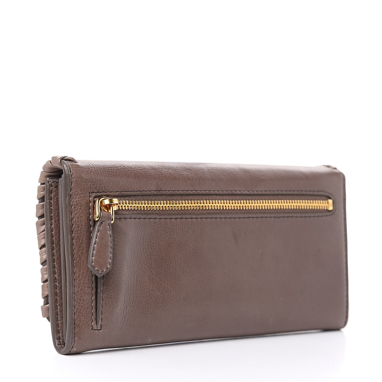 Glace Infilature Flap Wallet Argilla Pomice