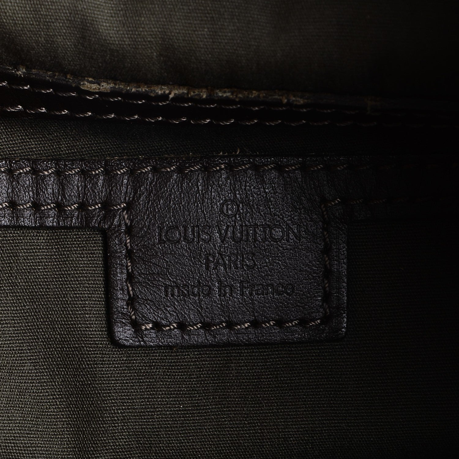 Louis Vuitton Mini Monogram Montsouris GM Backpack Kaki 6 of 8
