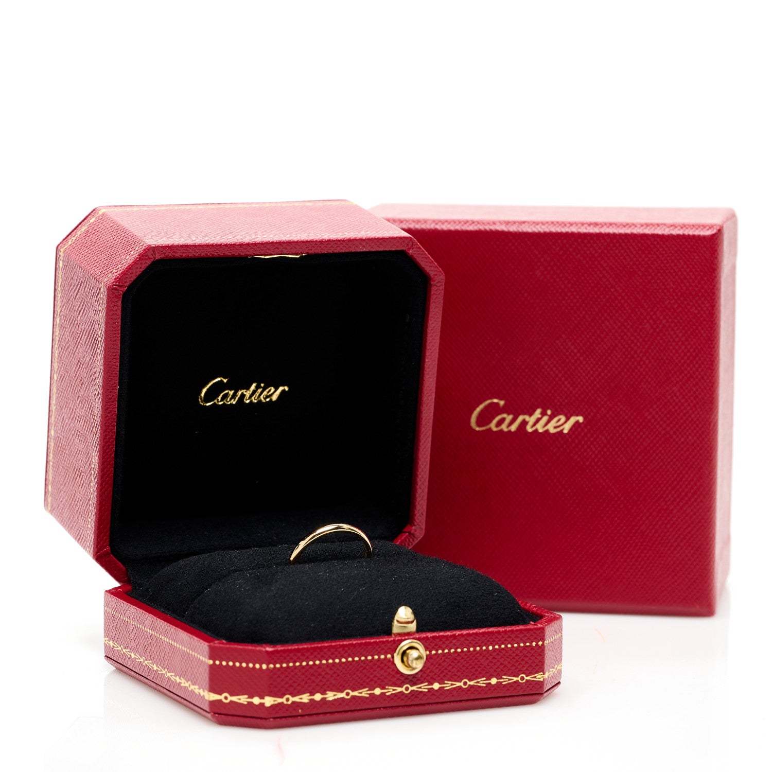 Cartier 18K Yellow Gold 2.5mm 1895 Wedding Band Ring 49 5 7 of 7