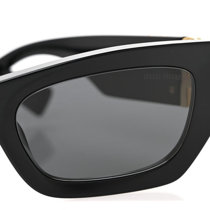 Miu Miu Acetate Sunglasses SMU 09W Black 7 of 8