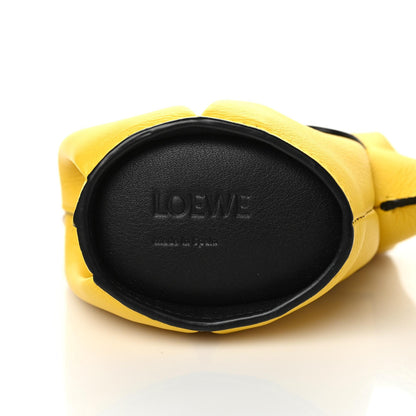 Loewe Calfskin Elephant Pouch Yellow 8 of 9