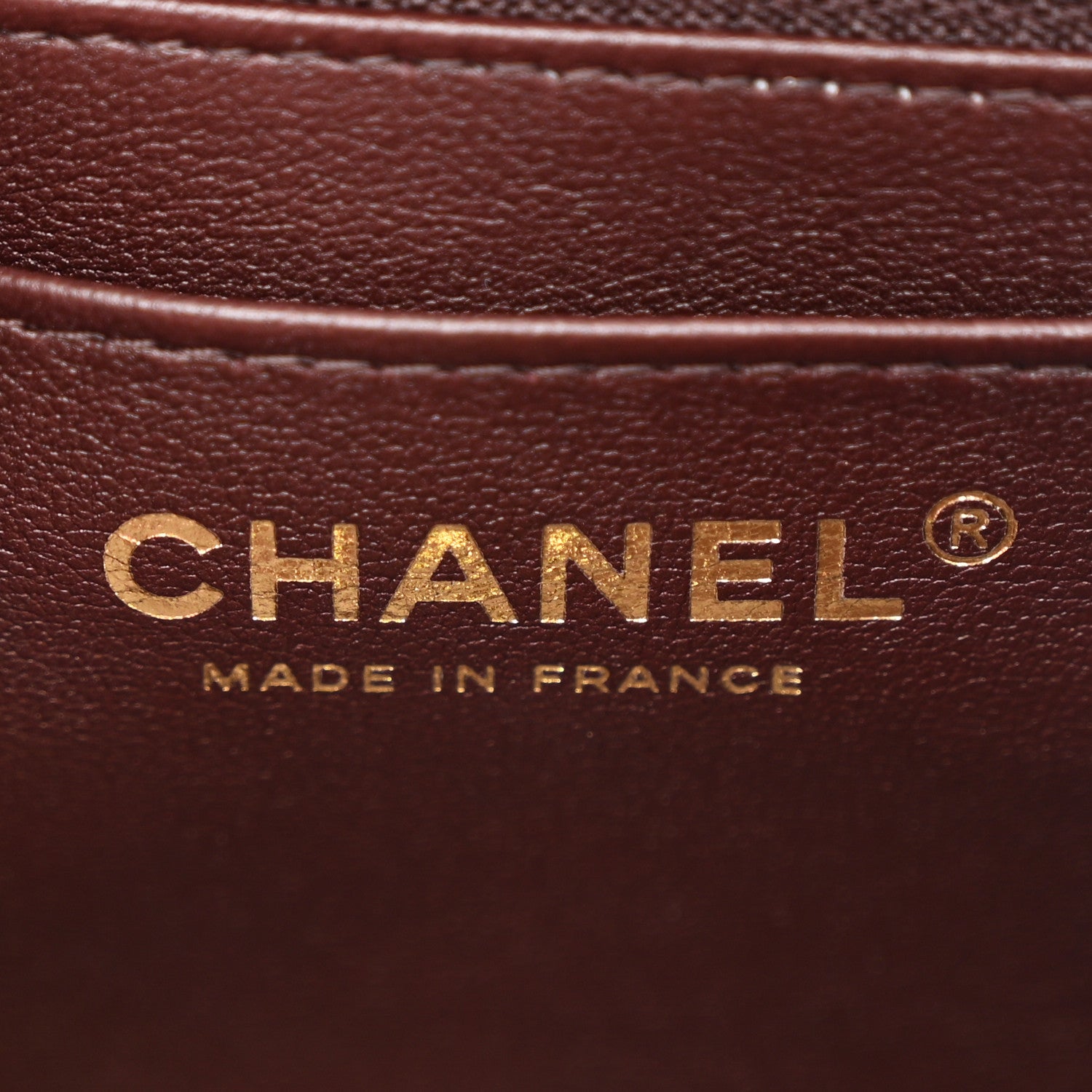 Chanel Lambskin Quilted Mini Top Handle Rectangular Flap Dark Brown 6 of 11