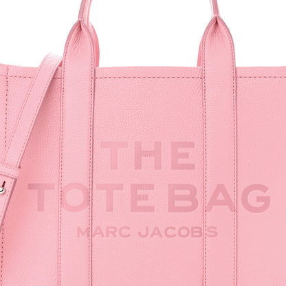 Marc Jacobs Grained Calfskin Medium The Tote Bag Ribbon Pink 9 of 12