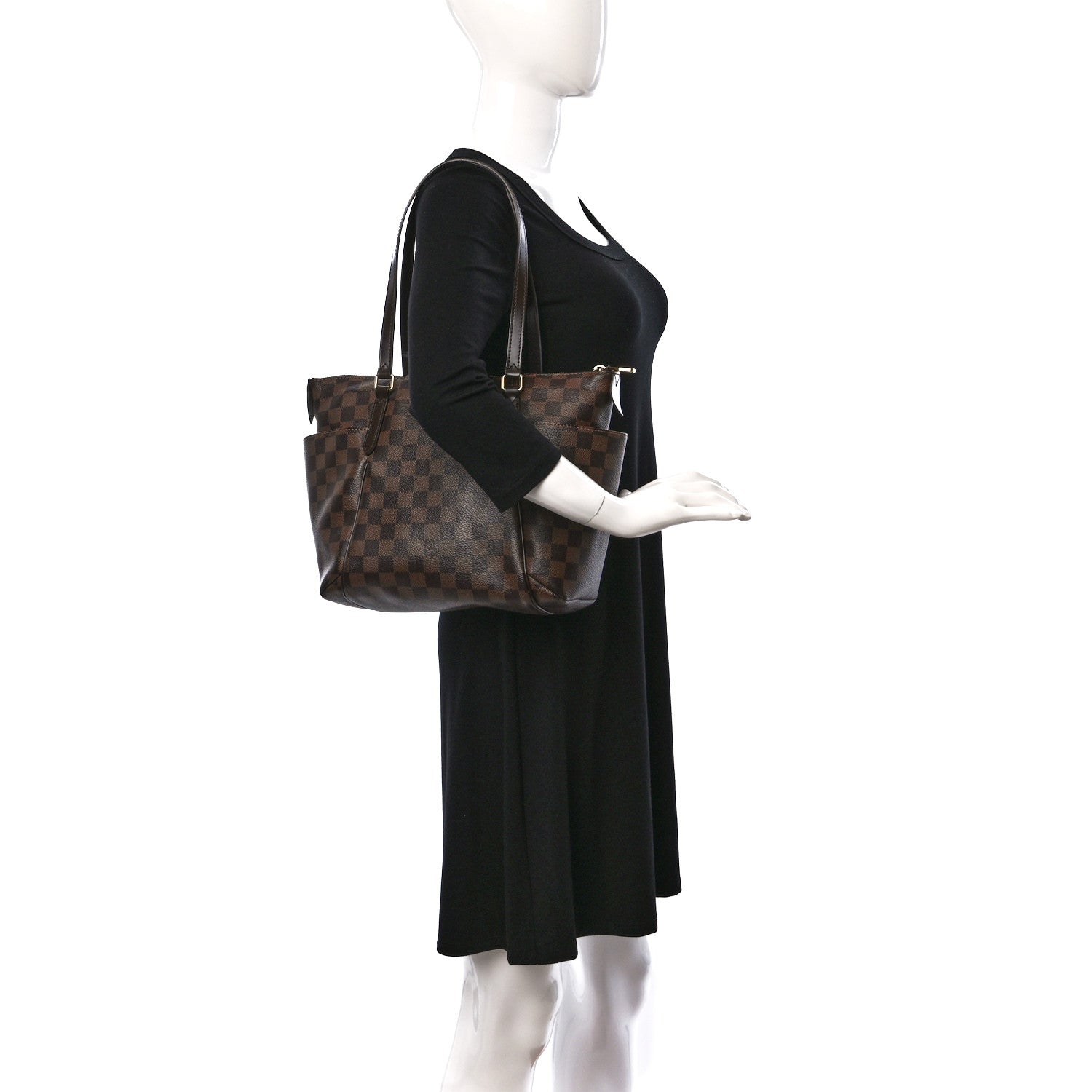 Louis Vuitton Damier Ebene Totally PM 2 of 9