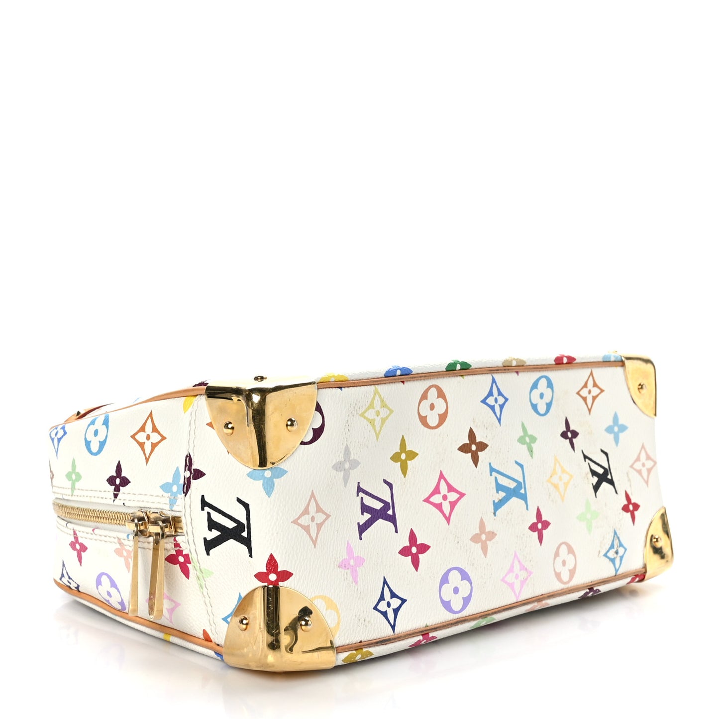 Monogram Multicolor Trouville White