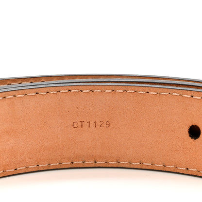 Louis Vuitton Mini Monogram LV Initiales Belt 95 38 3 of 7
