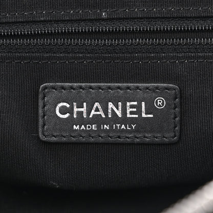 Chanel Grained Calfskin Quilted Medium Casual Rock Flap Black 6 of 13