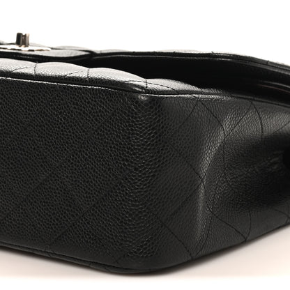 Chanel Caviar Quilted Jumbo Double Flap Black 10 of 10