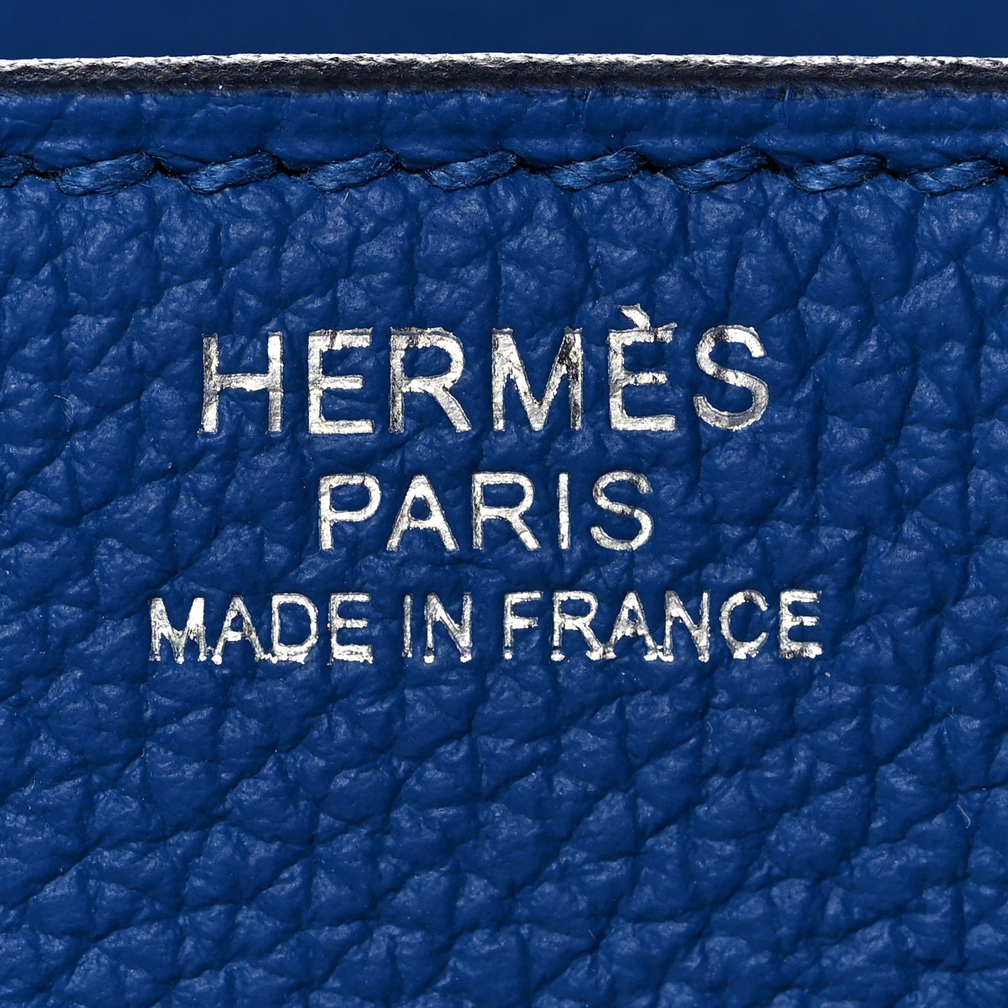 Togo Birkin 30 Bleu France