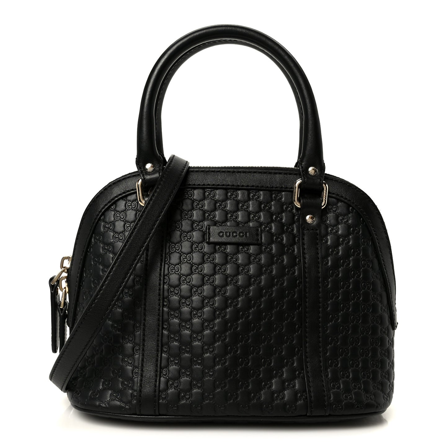 Microguccissima Mini Dome Bag Black